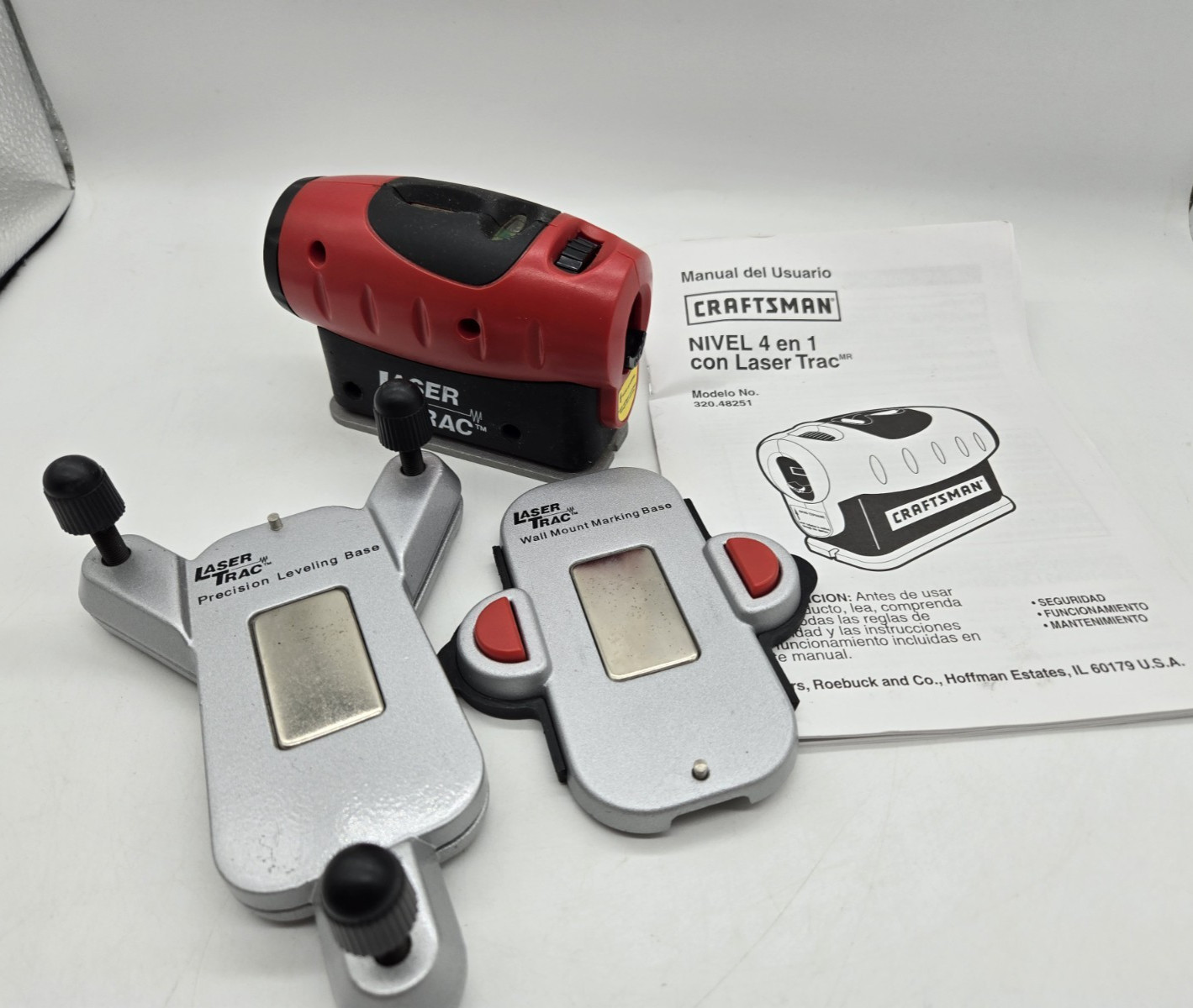 Craftsman 4-in-1 Laser Level with Laser Trac Model 948251