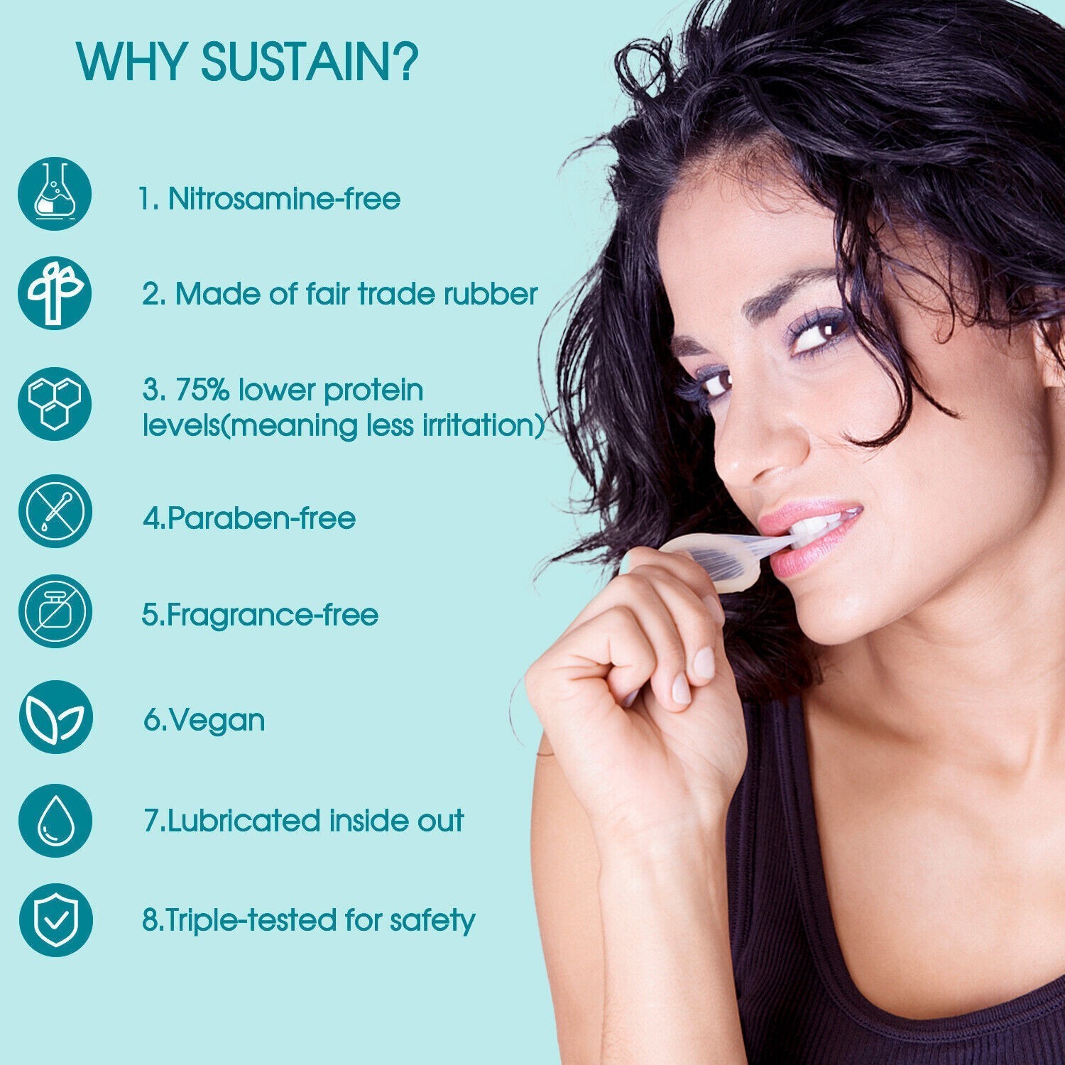 100PCS Latex Condoms Bulk Pack Ultra Thin Extended Pleasure Extra Time Sex Delay