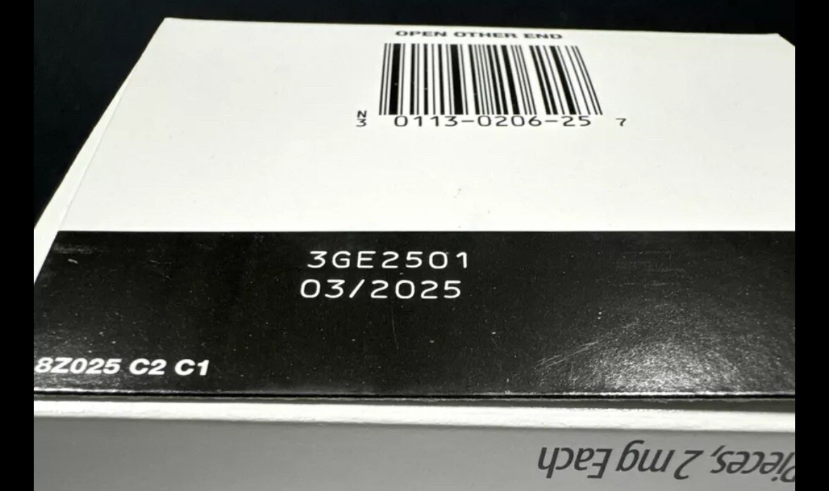 GoodSense Nicotine Gum • 2mg • Arctic Mint 110 Pieces • *Please See Date Photos