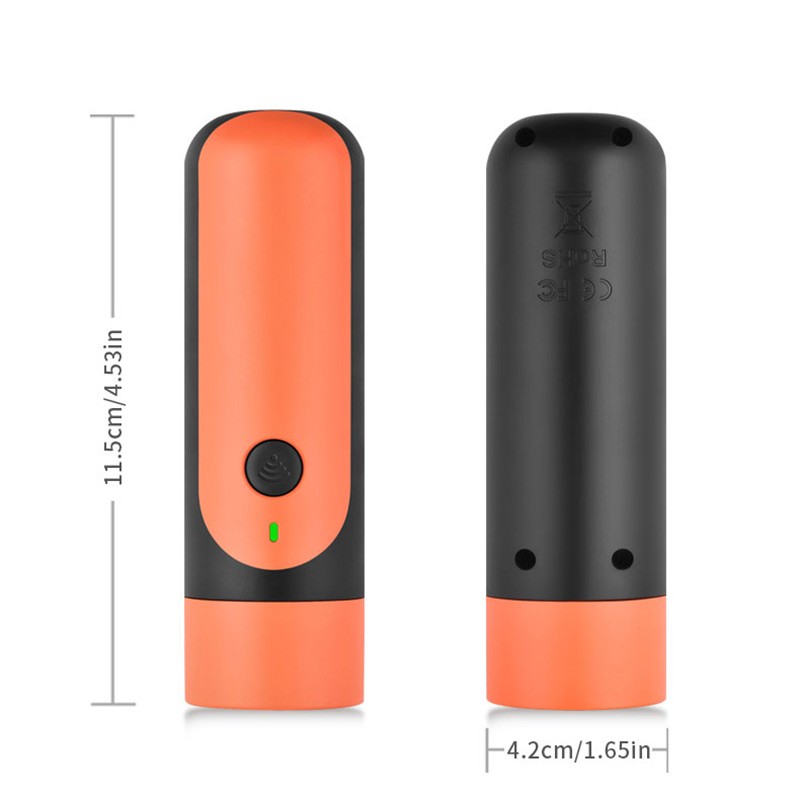 Humane Dog Train Tool Anti-Barking Portable UltraSonic Repeller Flashlight 50Ft