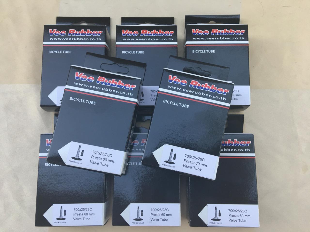 Eight (8) 700x25C 700x28C New Bicycle Inner Tubes Presta 60mm Fixie Road Bike