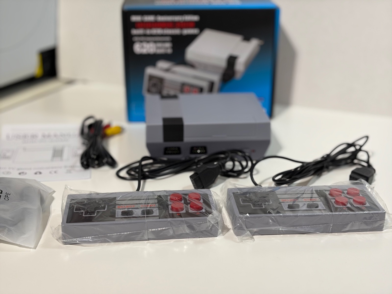 Mini NES Gaming Console w/ 620 Nintendo & Atari Games - Anniversary Edition NEW