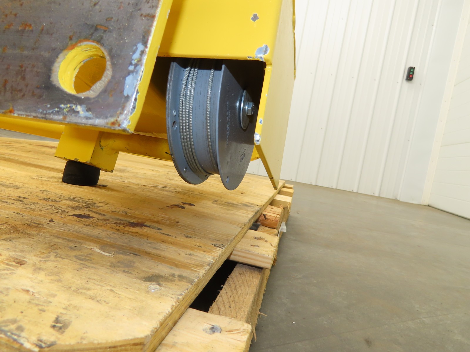 Industrial Mezzanine OSHA Ladder 7' Floor Height Cage Safety Steel Railing