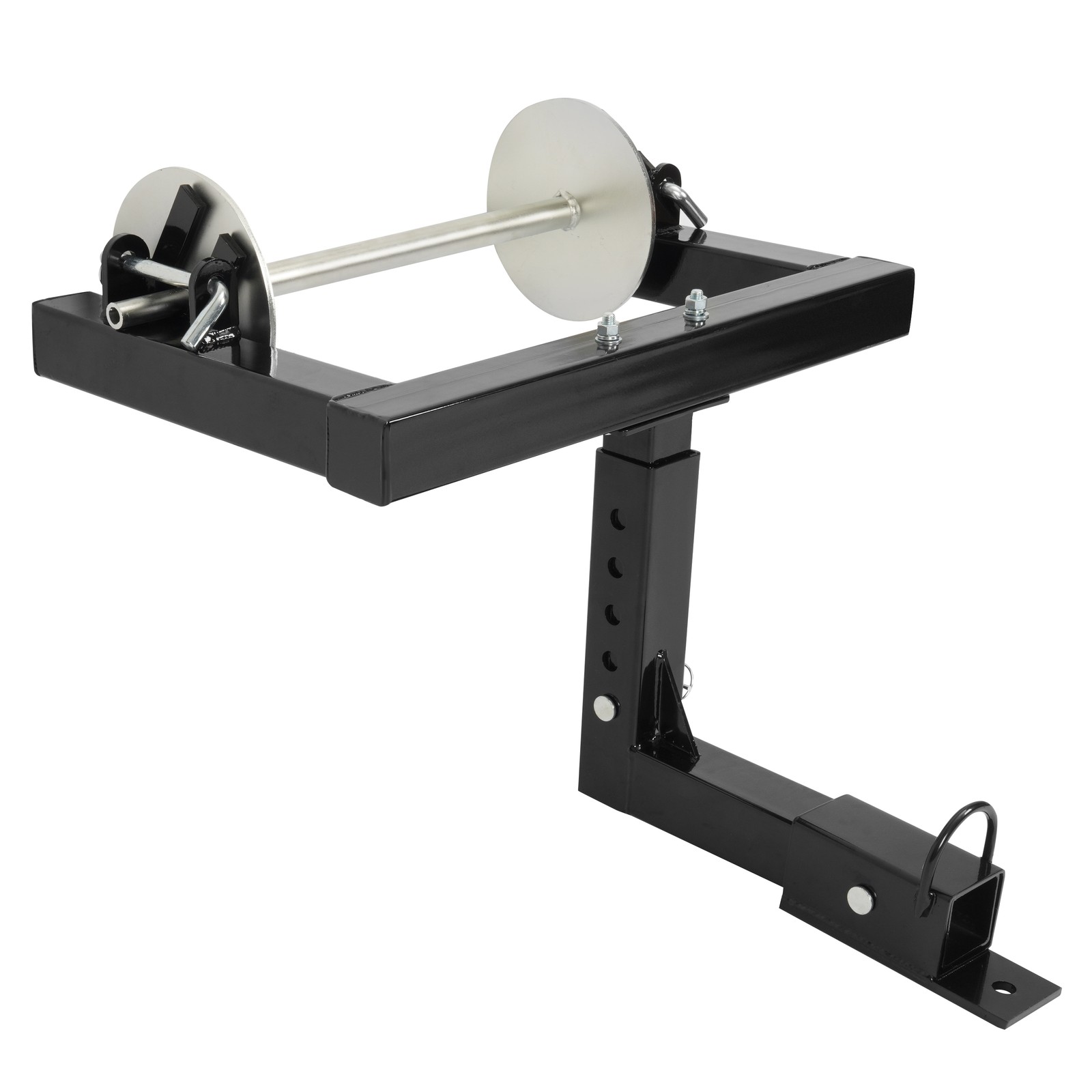 Barbed Wire Unroller Bolt-On ATV Adaptor with 2" Receiver Hitch For Fencing