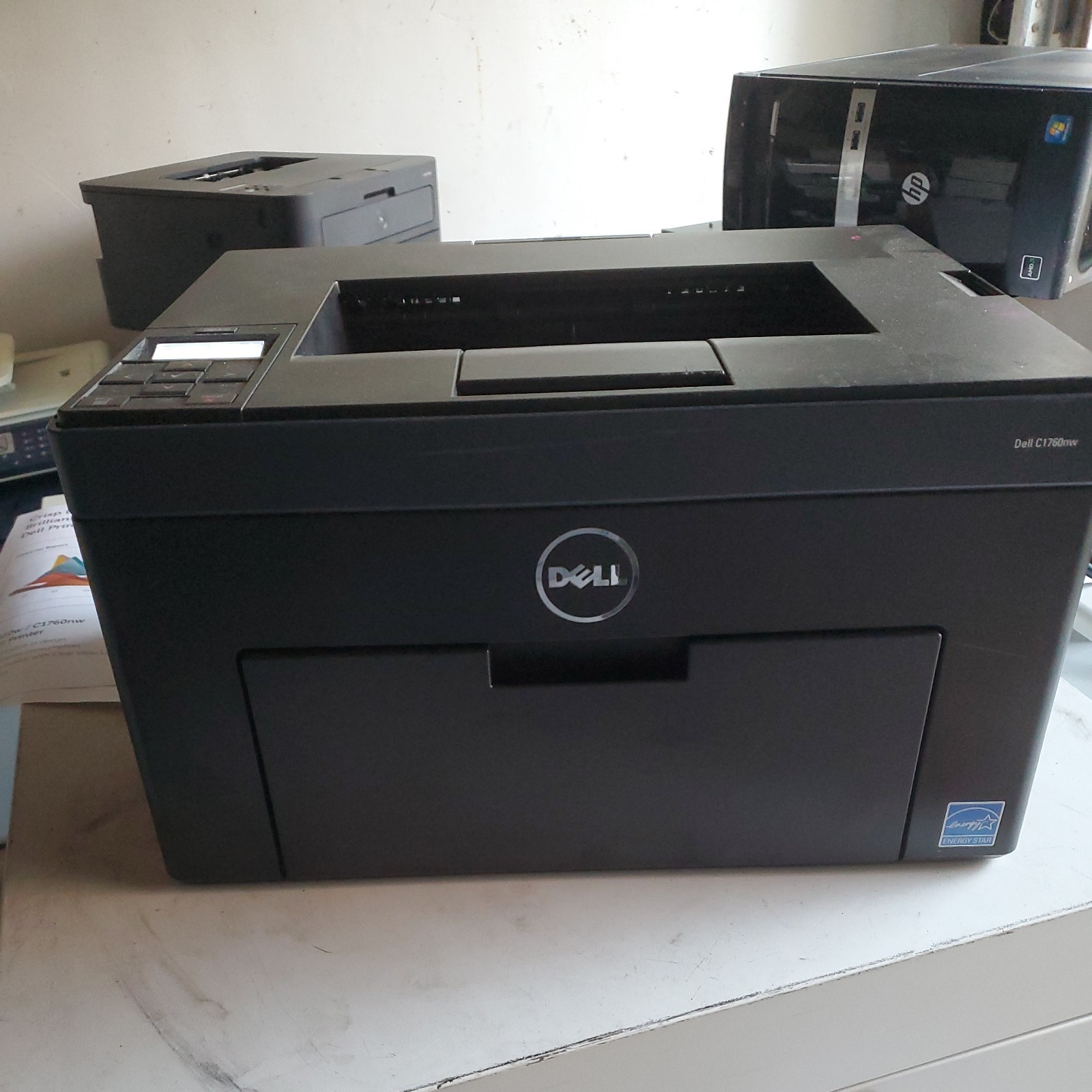 Dell C1760nw – Compact Color Laser Printer | Wireless | Toner Included