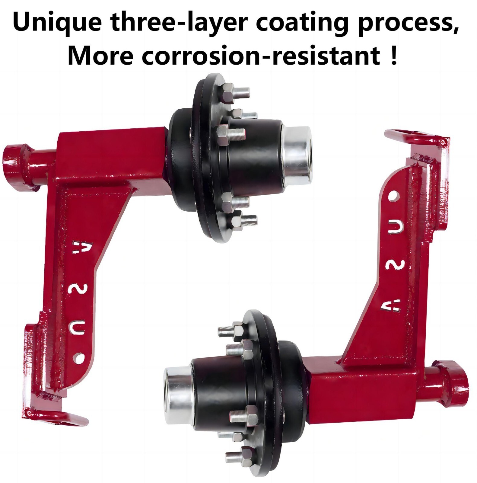 Superior Shipping Container Wheels, 6x 5.5 Lug ，Container spindle mobile kit