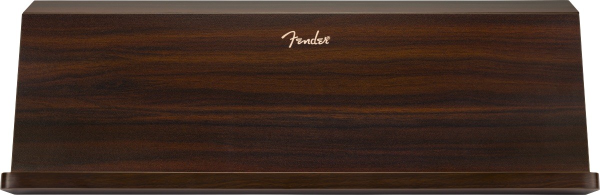 Fender Official Deluxe Wooden Wall-Mounted Guitar Pedal Storage Shelf