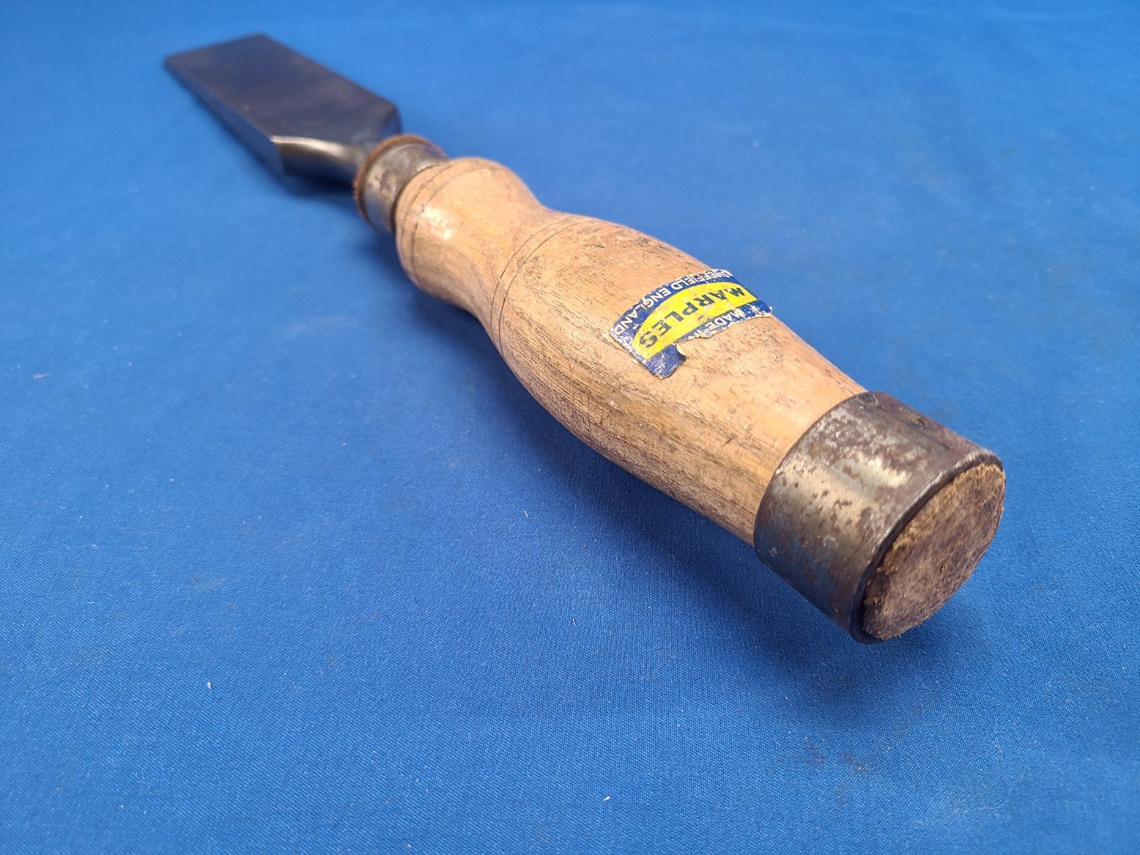 Marples 1 1/2 Inch Mortise Chisel Square Edge Tang Tool