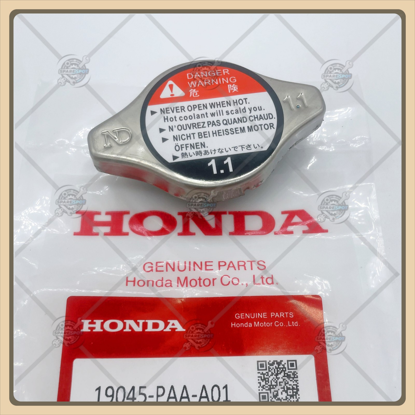 OEM Cooling Radiator Cap 19045-PAA-A01 For HONDA Accord Civic Acura CL TL USA