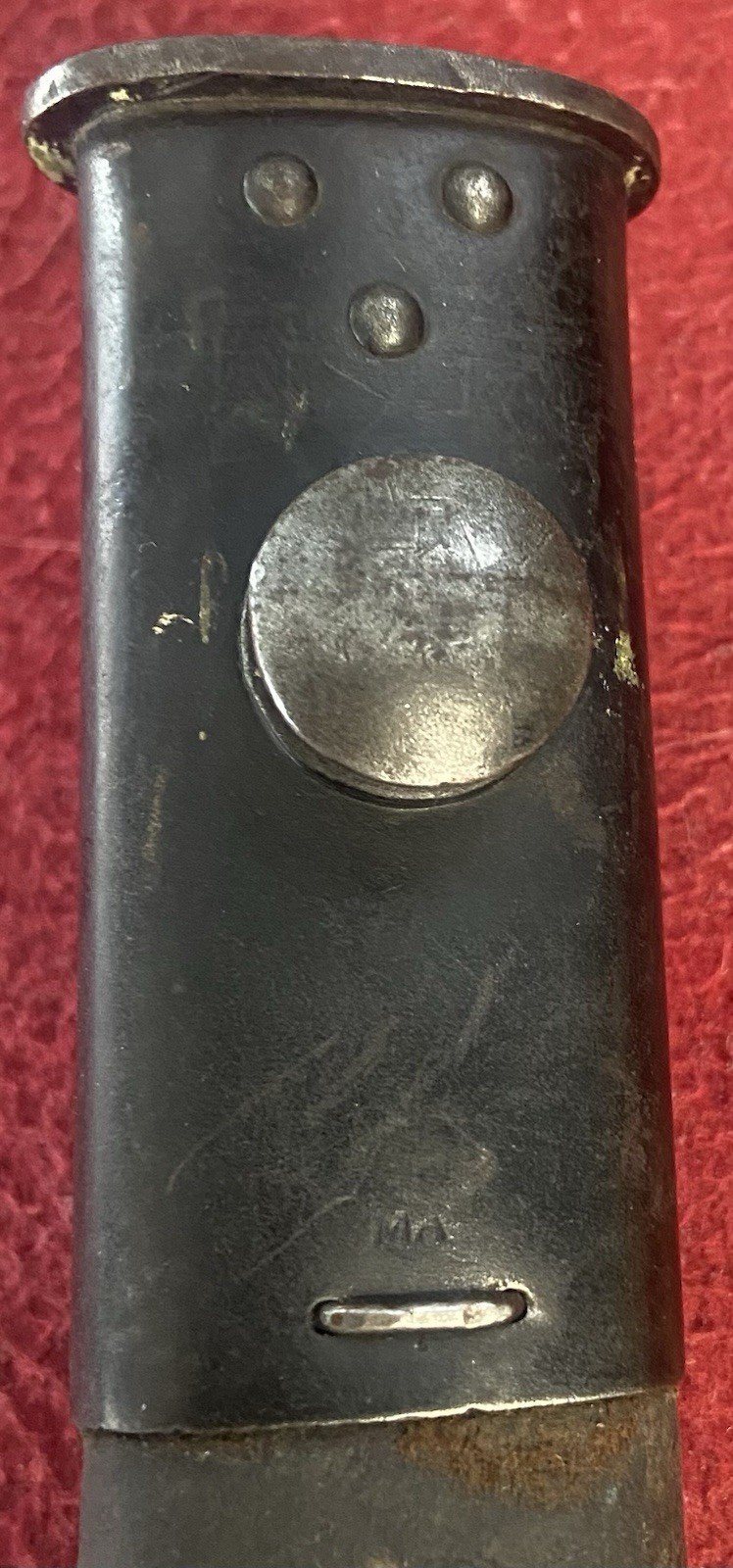 ORIGINAL WW1 M1907 SMLE BRITISH BAYONET AND SCABBARD WILKINSON SWORD CO.