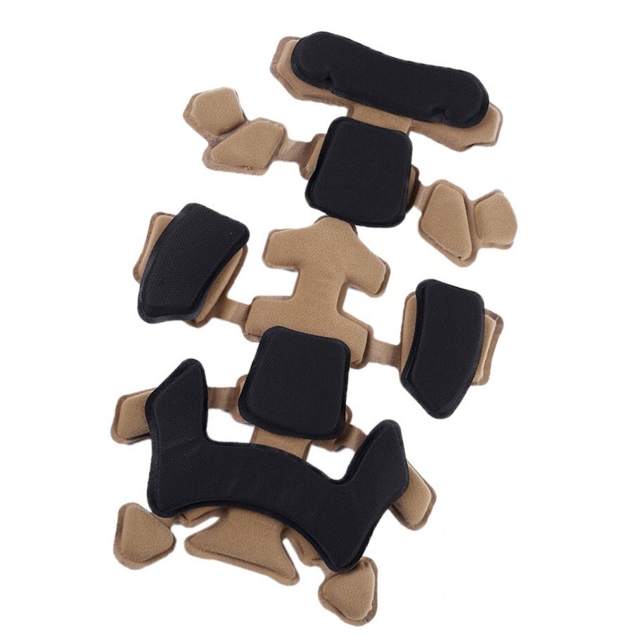 Military Tactical Ballistic Helmet Pad Pads Set For MICH ACH ECH FAST LWH PASGT