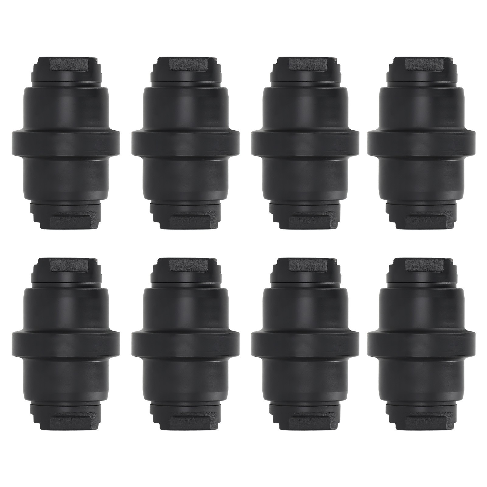 8x Black Track Bottom Roller For John Deere 27C 27ZTS 35C 35G 35D 27 ZTS 9237937