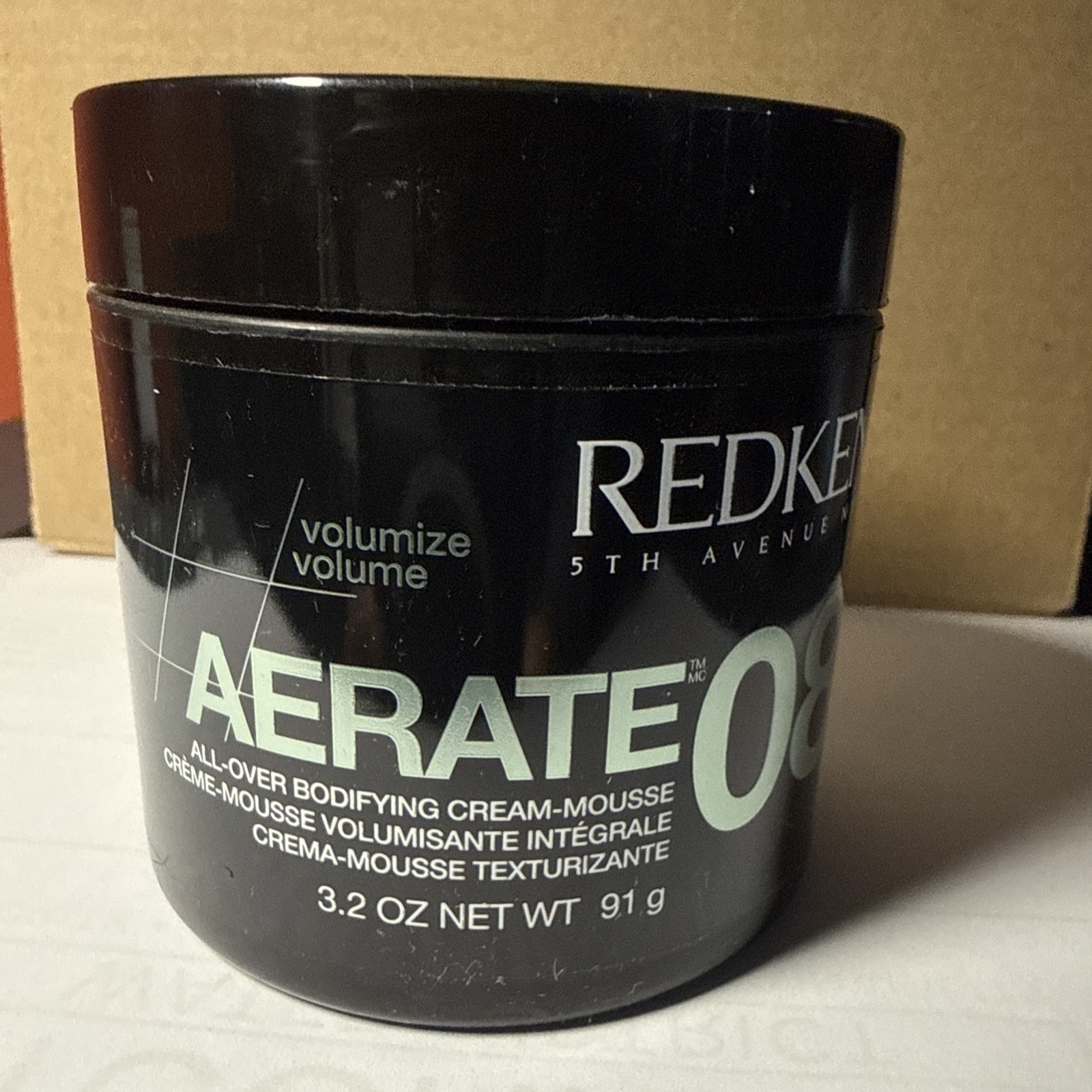 Redken Aerate 08 Bodifying Hair Cream Mousse for Volume, 3.2 oz, SEE PICTURES