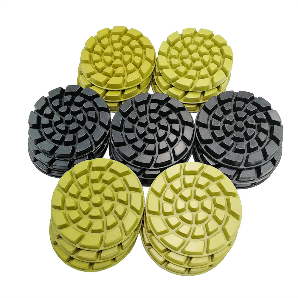 Diamond Concrete Grinding Discs 6pcs 4 inch Floor Renew Polishing Pads 100 mm