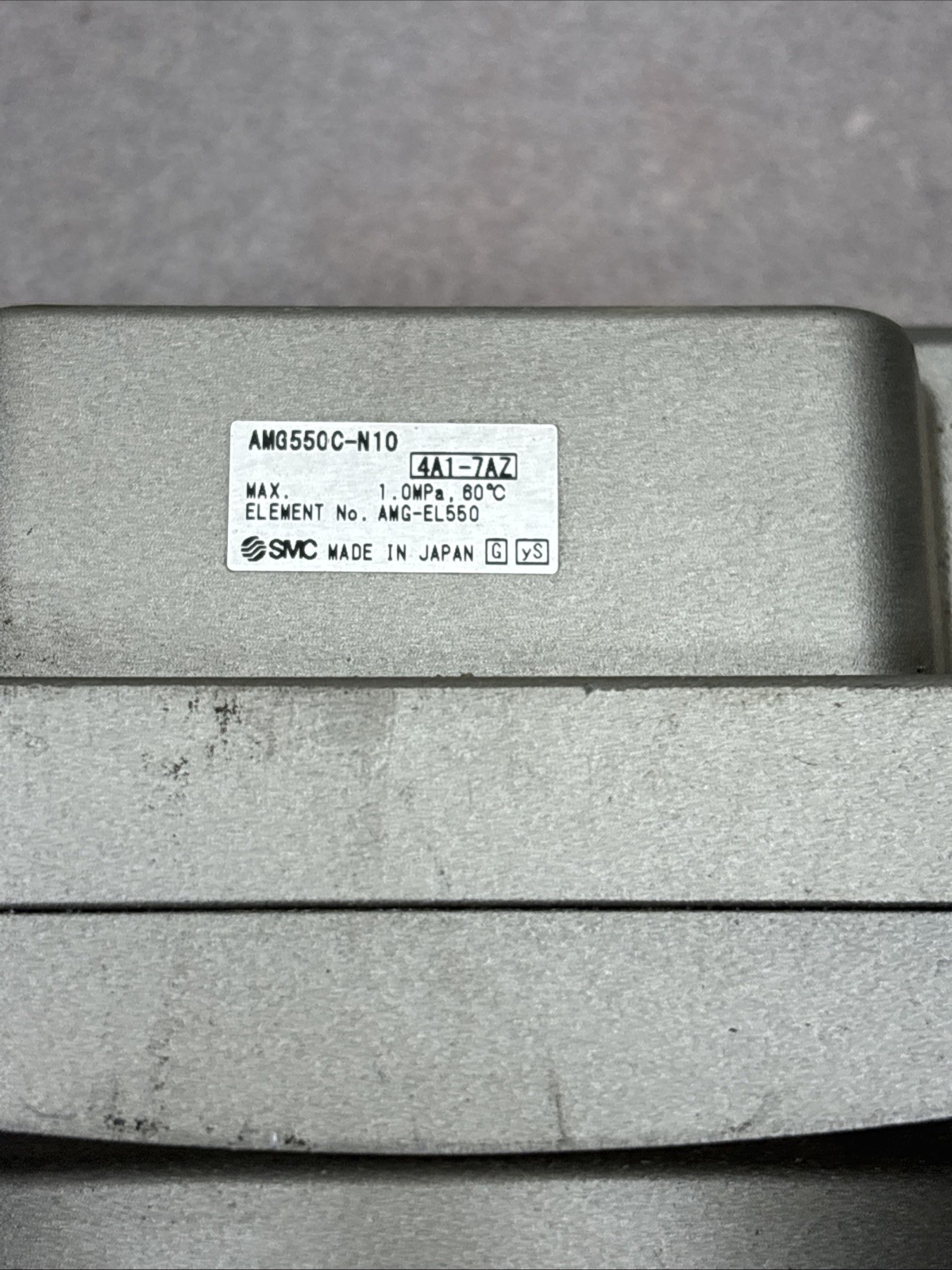 NEW NO BOX SMC AMG550C-N10 Water Separator, AMG AMBIENT DRYER; 3700 l/min