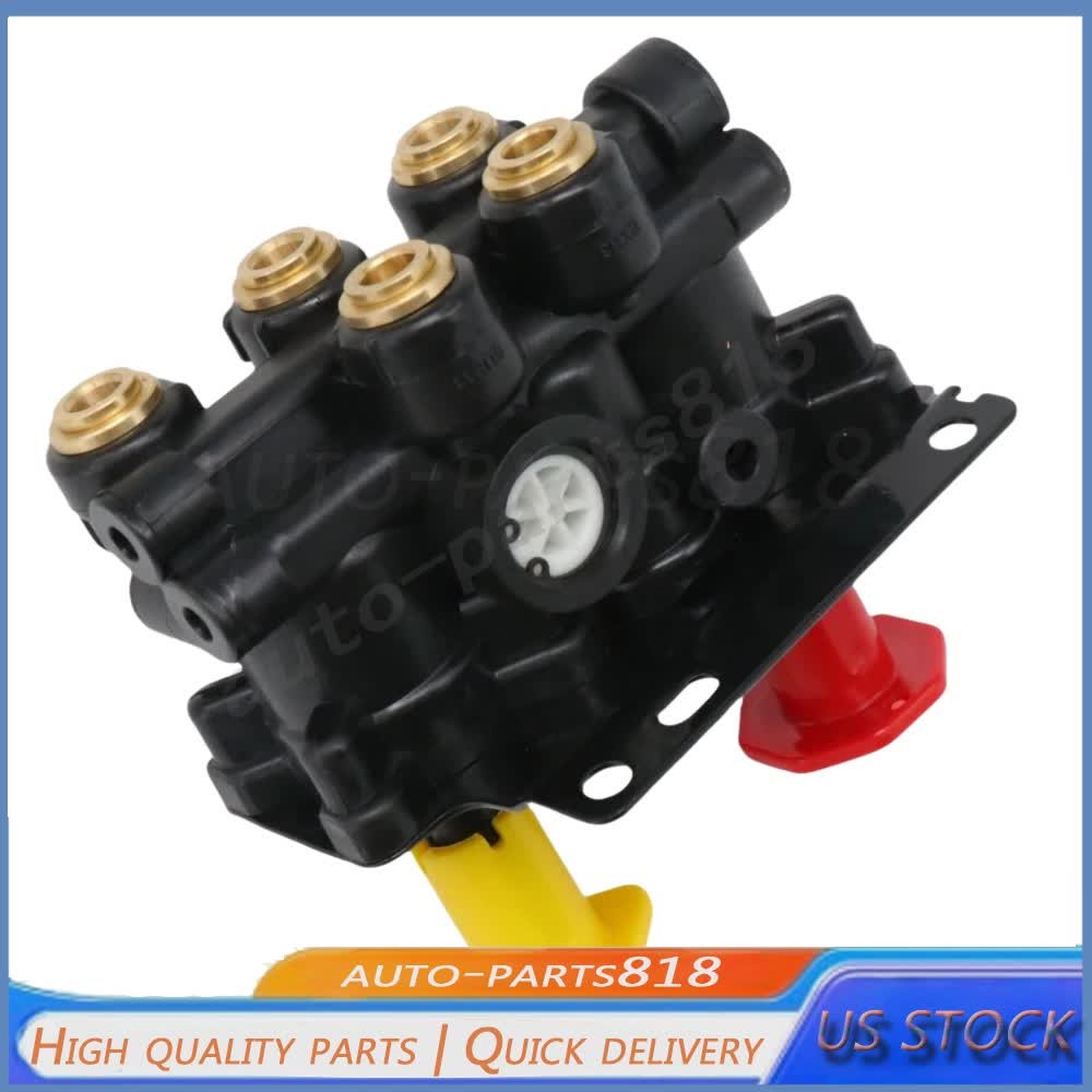 Fit Volvo VNL Dash Valve Dual Park Brake With 5 Ports 24340522 21315044 K035691