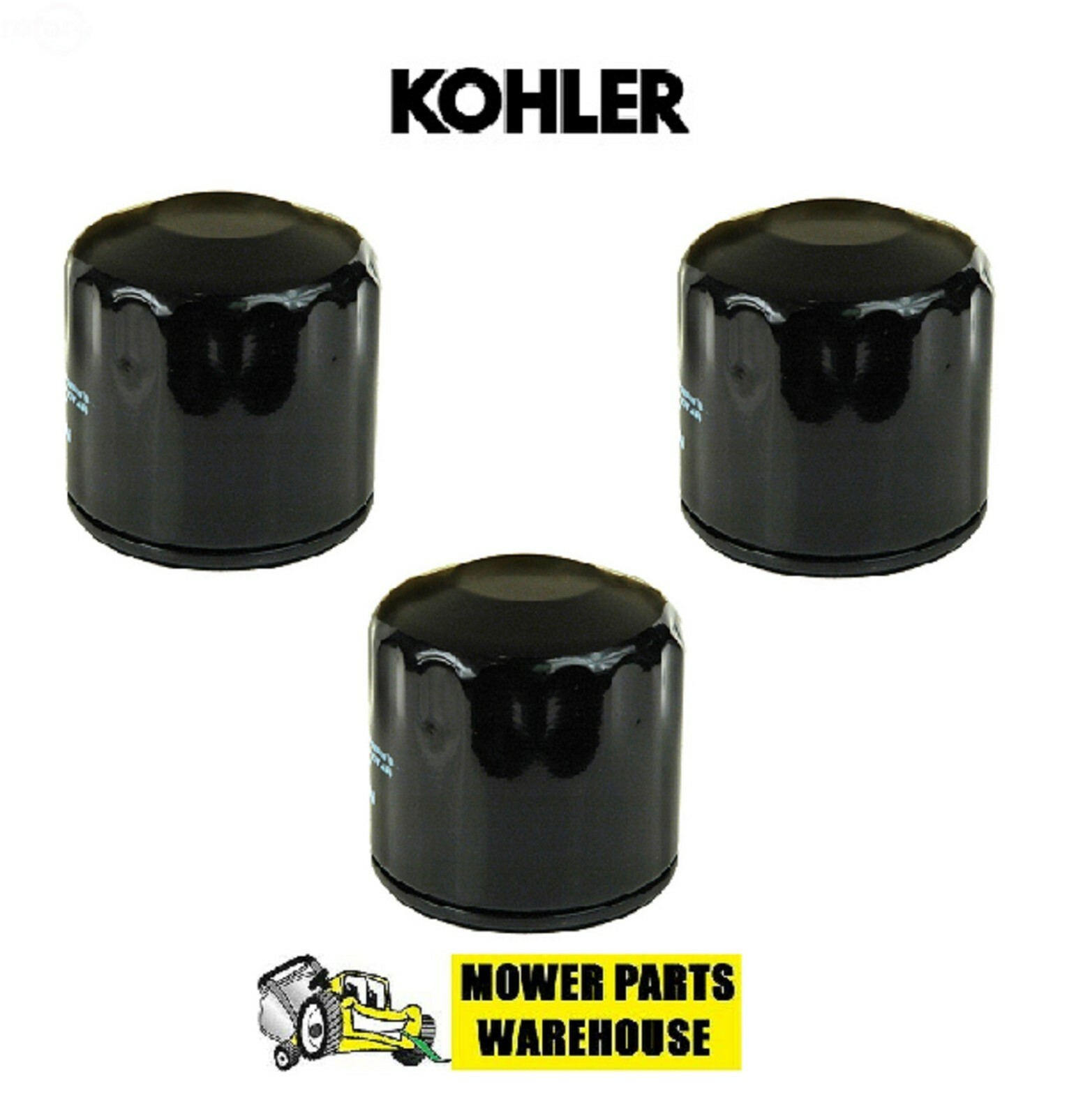 (3) REPL KOHLER ENGINE OIL FILTER 12 050 01-S CUB CADET CRAFTSMAN HUSQVARNA