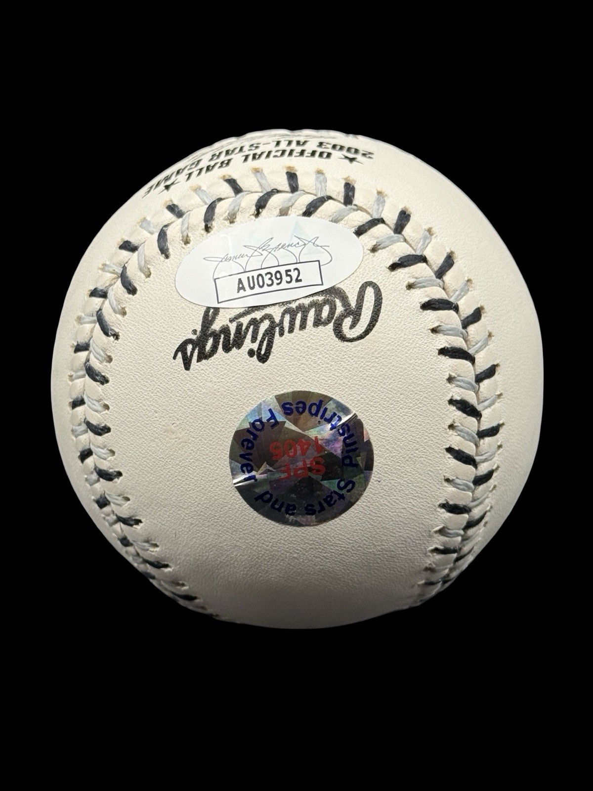 Alfonso Soriano Signed 2003 All-Star Baseball JSA COA Yankees Cubs Auto ASG