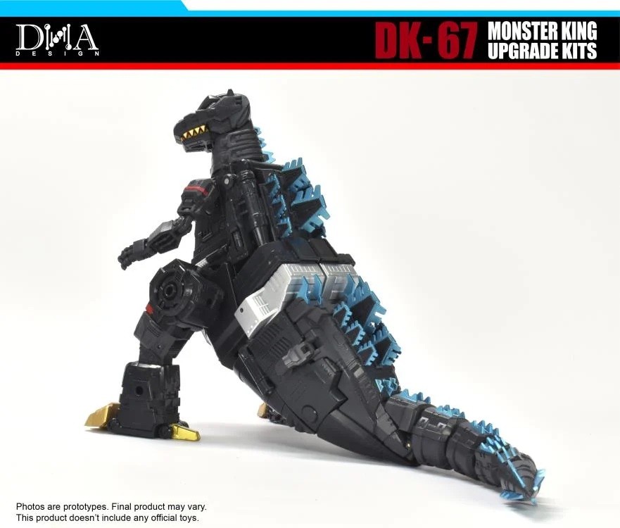 DK-67G for Megatron Type Godzilla Synergenex | DNA Design