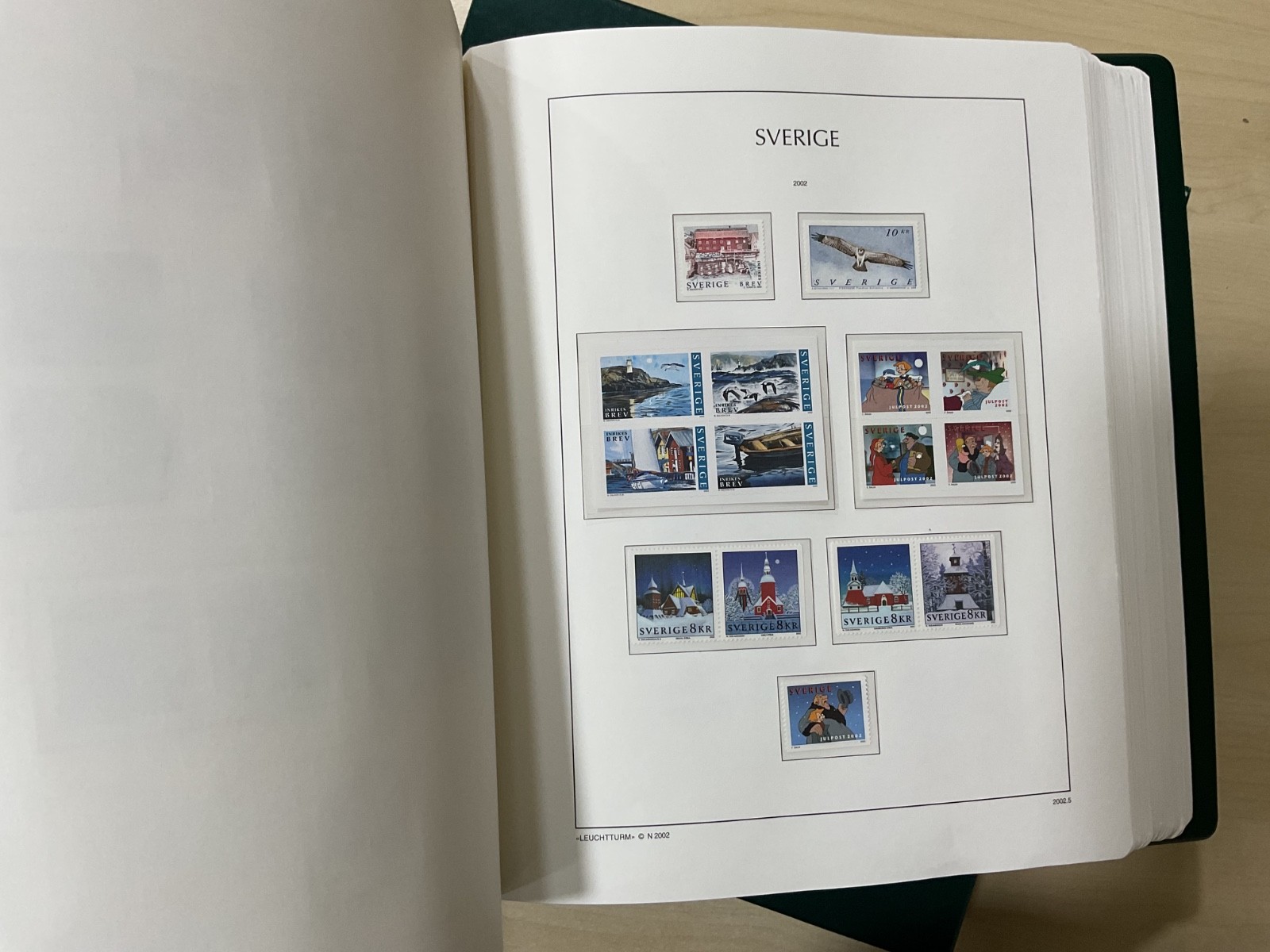 Sweden stamps. 2002 - 2008. MNH. Kabe album. G/206*