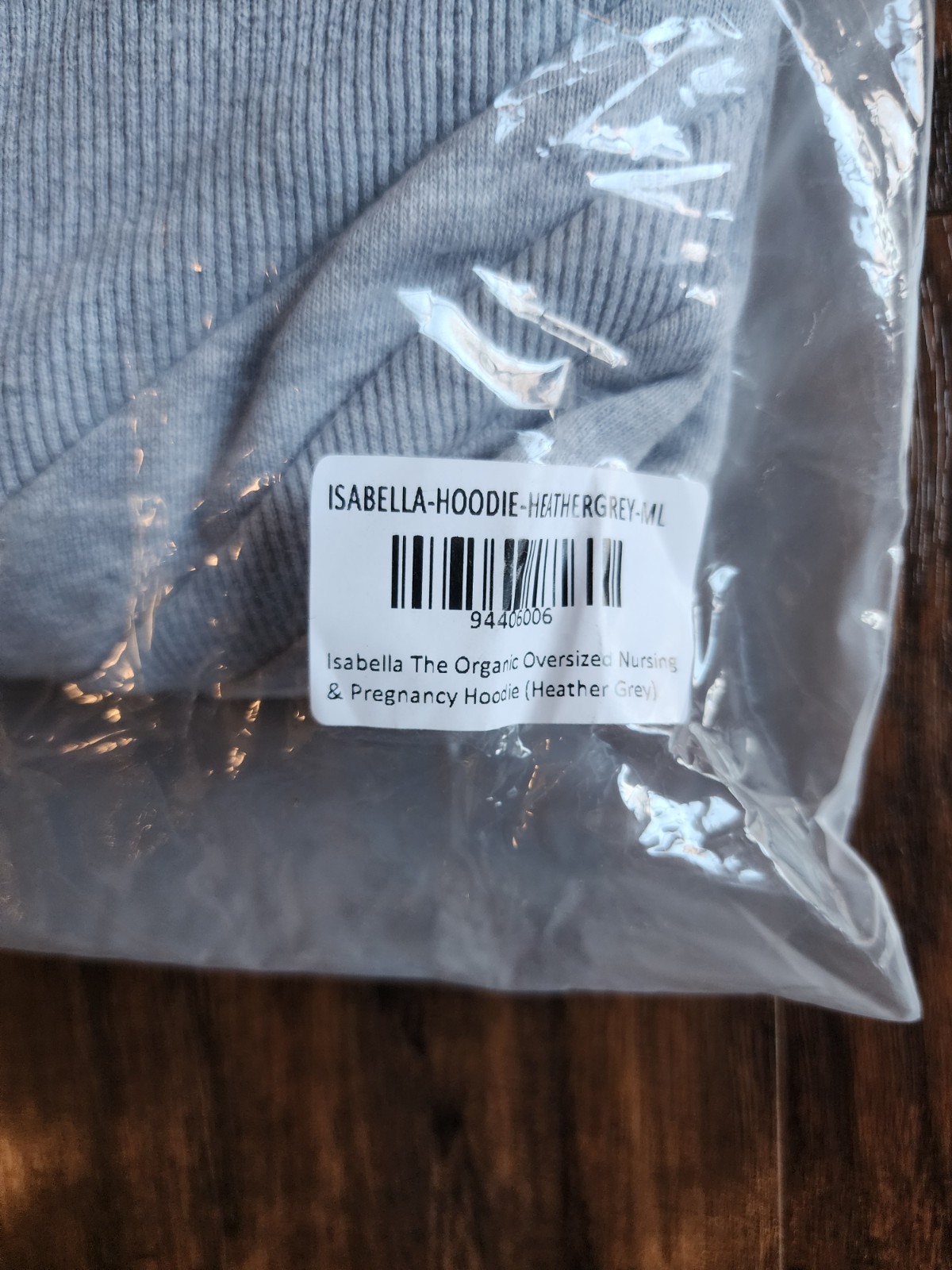 Sweat And Milk M/L Maternity Organic Cotton Sweatshirt Isabella Nursing Hoodie