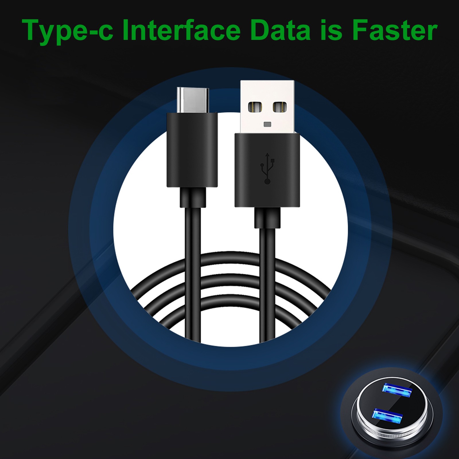 GPS Digital Speedometer HUD Cars Head Up Display MPH KMH Overspeed Alarm Meter