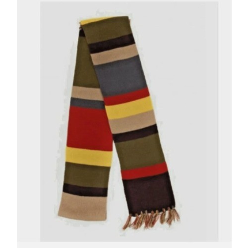Doctor Who Scarf 4th doctor Deluxe Striped Scarf Tom Baker Costume Gift