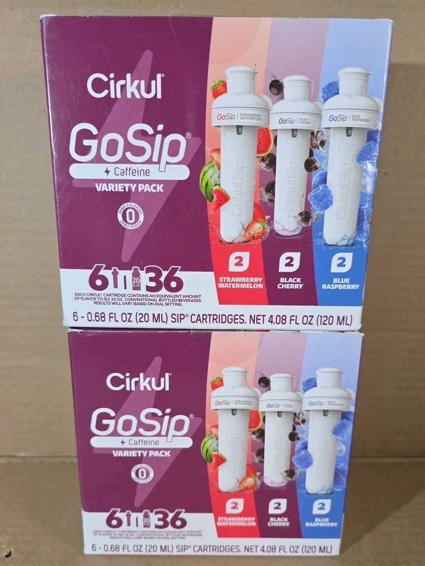 cirkul flavor cartridges bulk 12 cartridges total 11/26 Exp