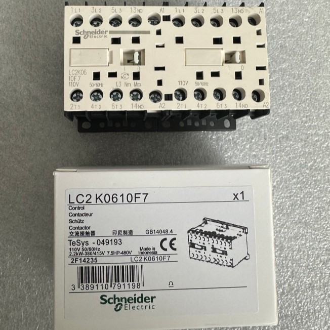 1PCS Schneider New Contactor LC2K0610F7 LC2K0910B7 LC2K1210F7 LC2K1210B7