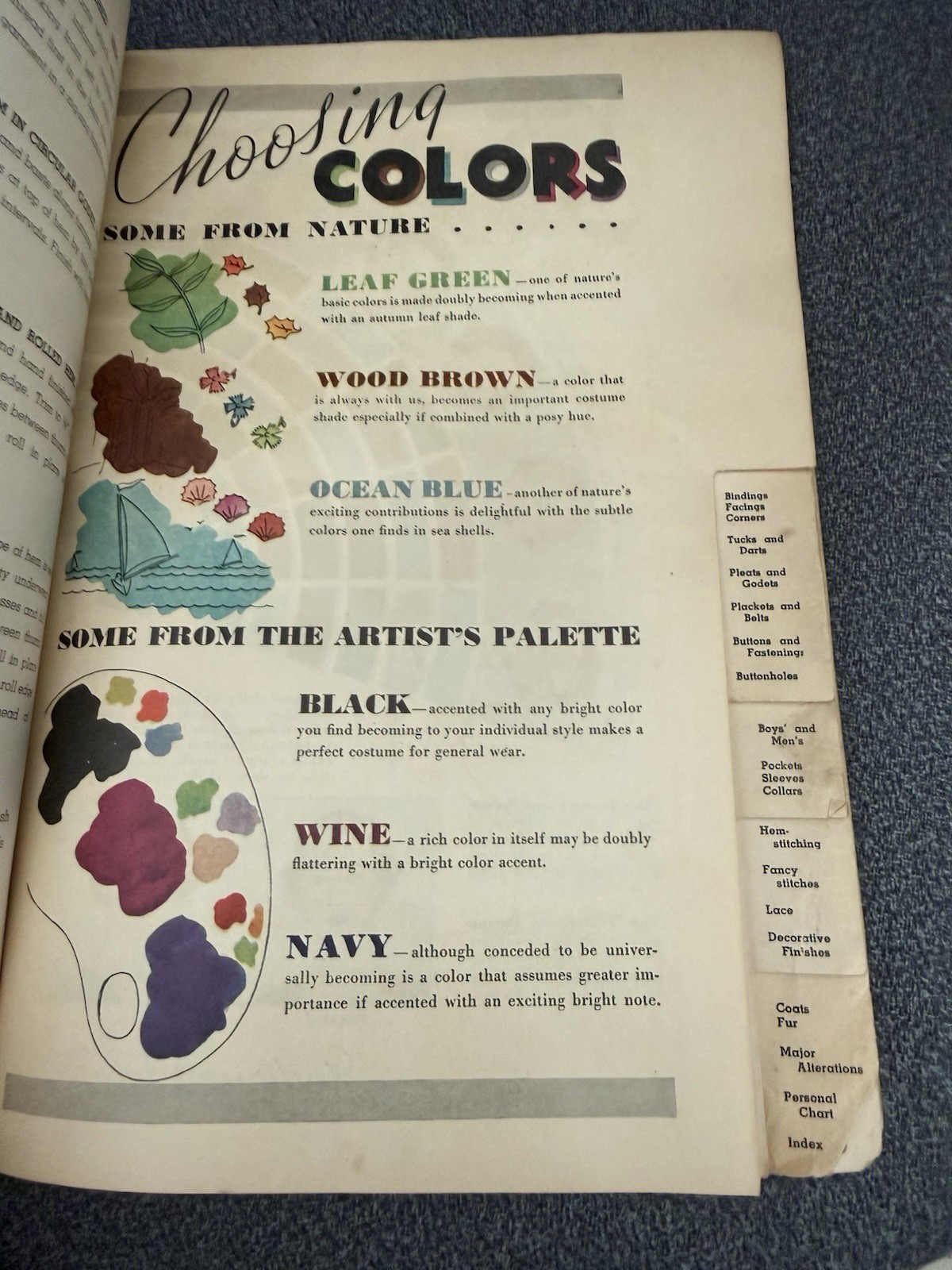 VIntage 1937 Simplicity Sewing Book For Beginners Step By Step in Good Condition