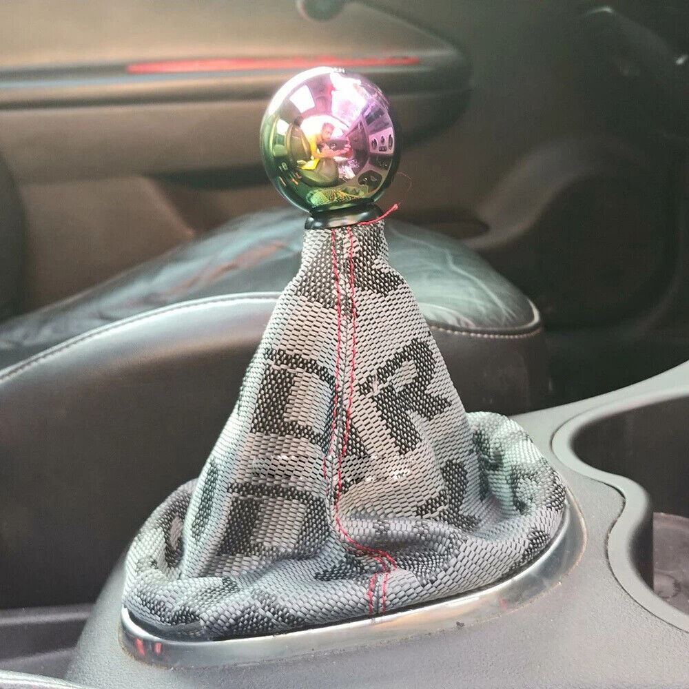 Shifter Boot Cover Bride Racing Hyper Fabric Shift Knob MT/AT Stitches For Cars