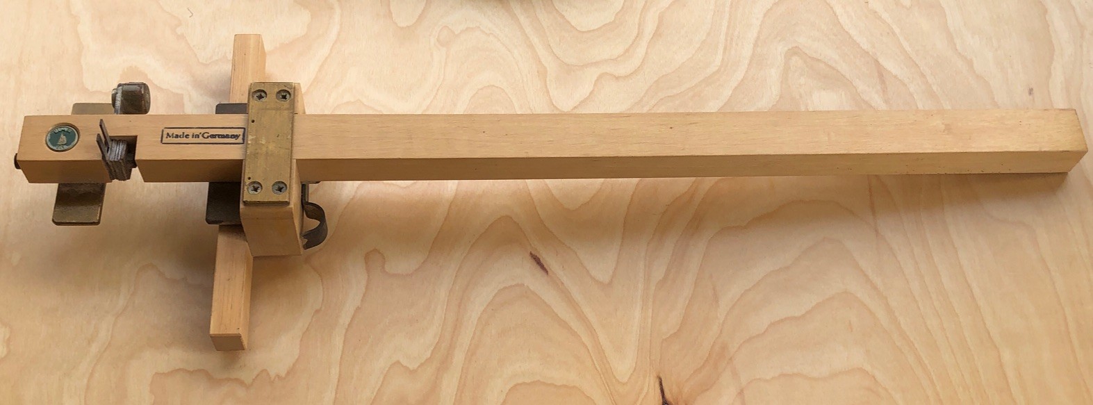 ULMIA OTT PURFLING CUTTER AND PANEL SLITTING GUAGE MADE IN GERMANY