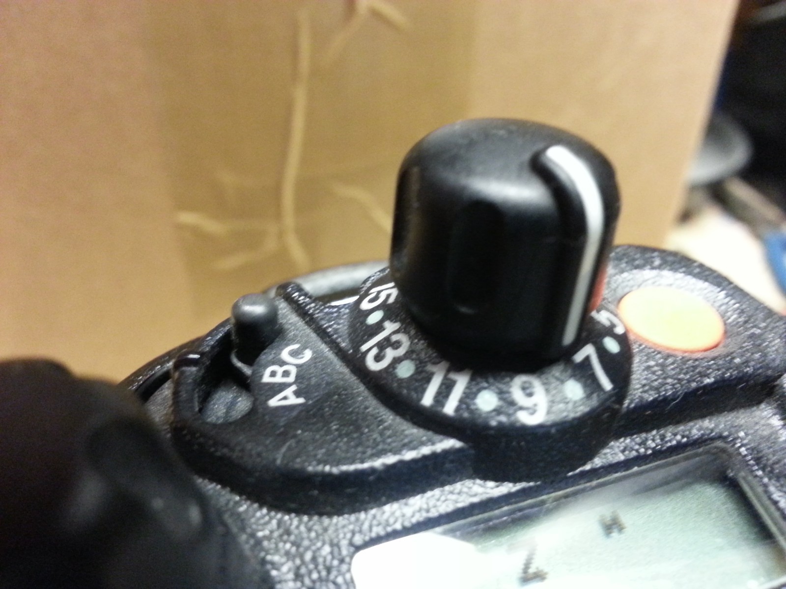 Motorola APX8000 APX6000 APX7000 radio FAT original CHANNEL knob! OEM Part New!