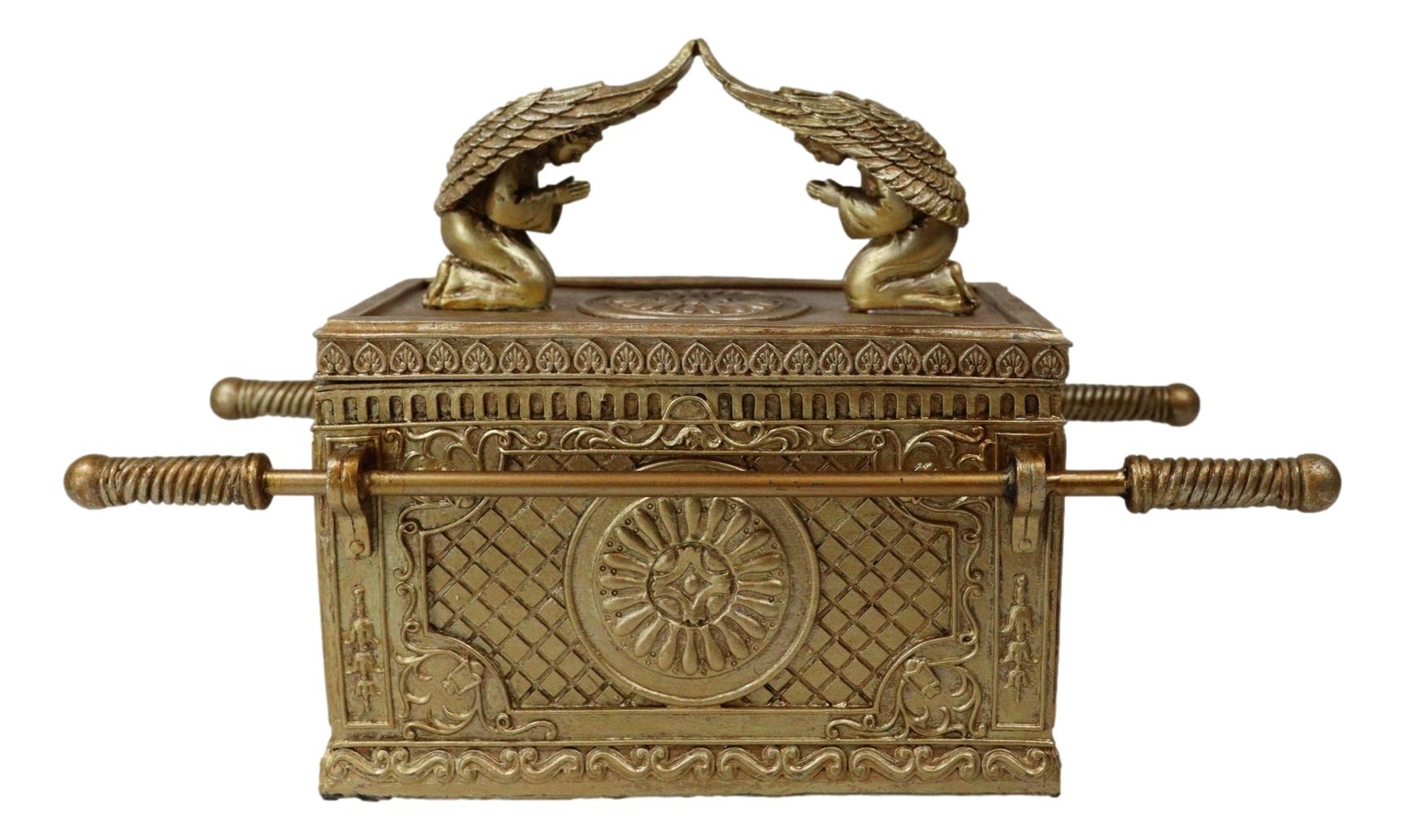 The Ark of the Covenant Box Model Collectible Golden Ark of Testimony