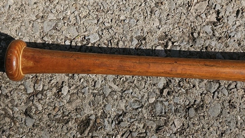 Vintage Game Used Cleveland INDIANS Star WOODIE HELD baseball Bat BALTIMORE '66