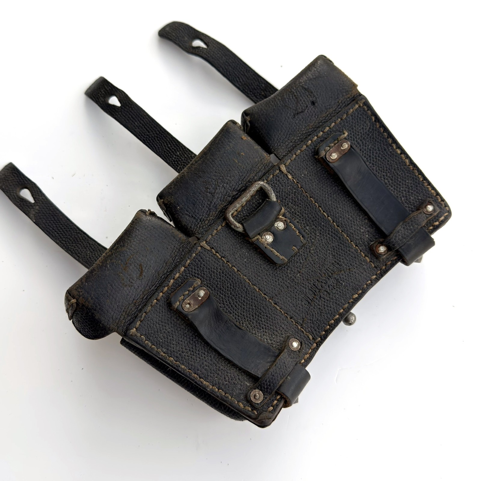 WWII German Ammo Pouch for 98k Mauser Rifle. Marked and Dated 1942