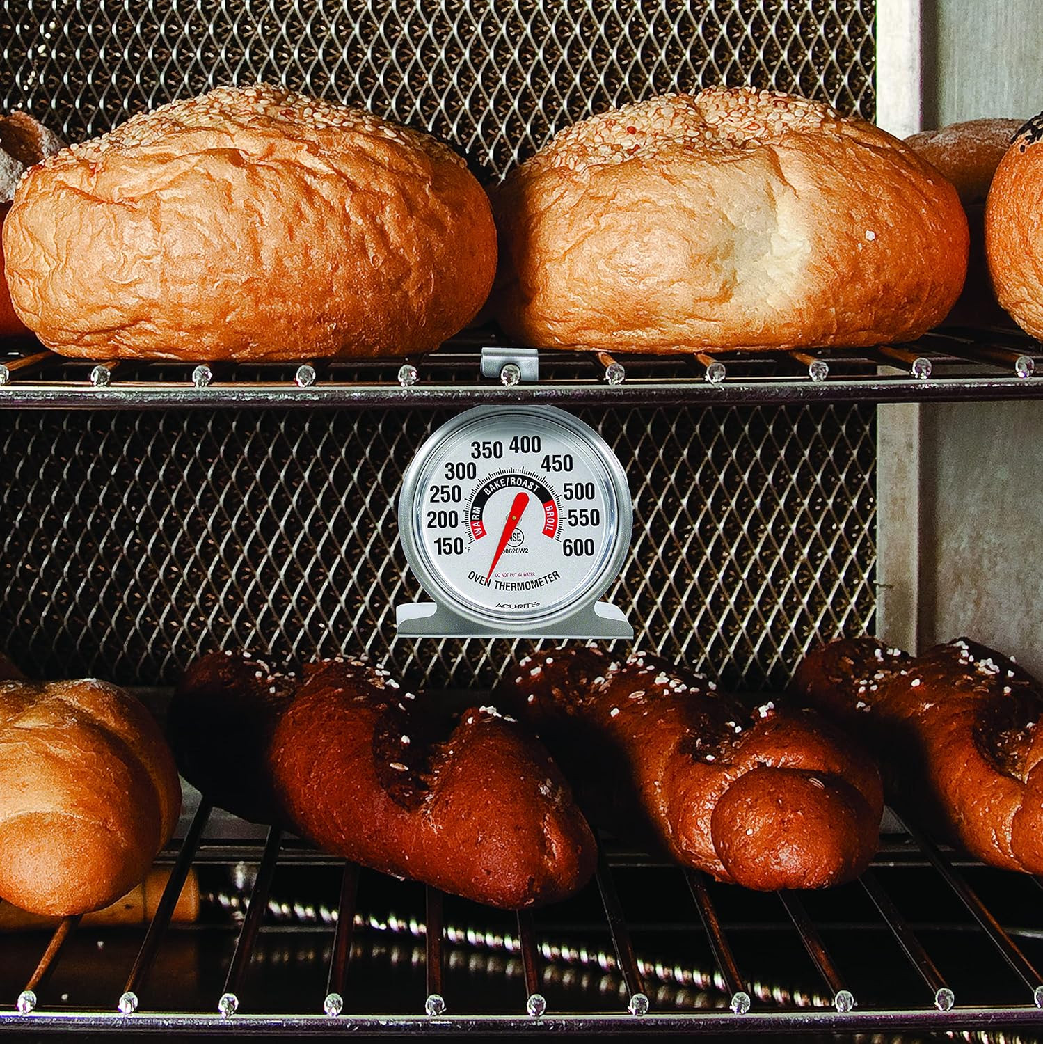 00620A2 Stainless Steel Oven Thermometer (150°F to 600°F)