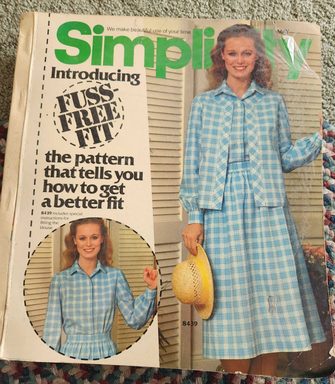 vintage May 1978 Simplicity HUGE Store Counter PATTERN CATALOG fabulous Fashion!