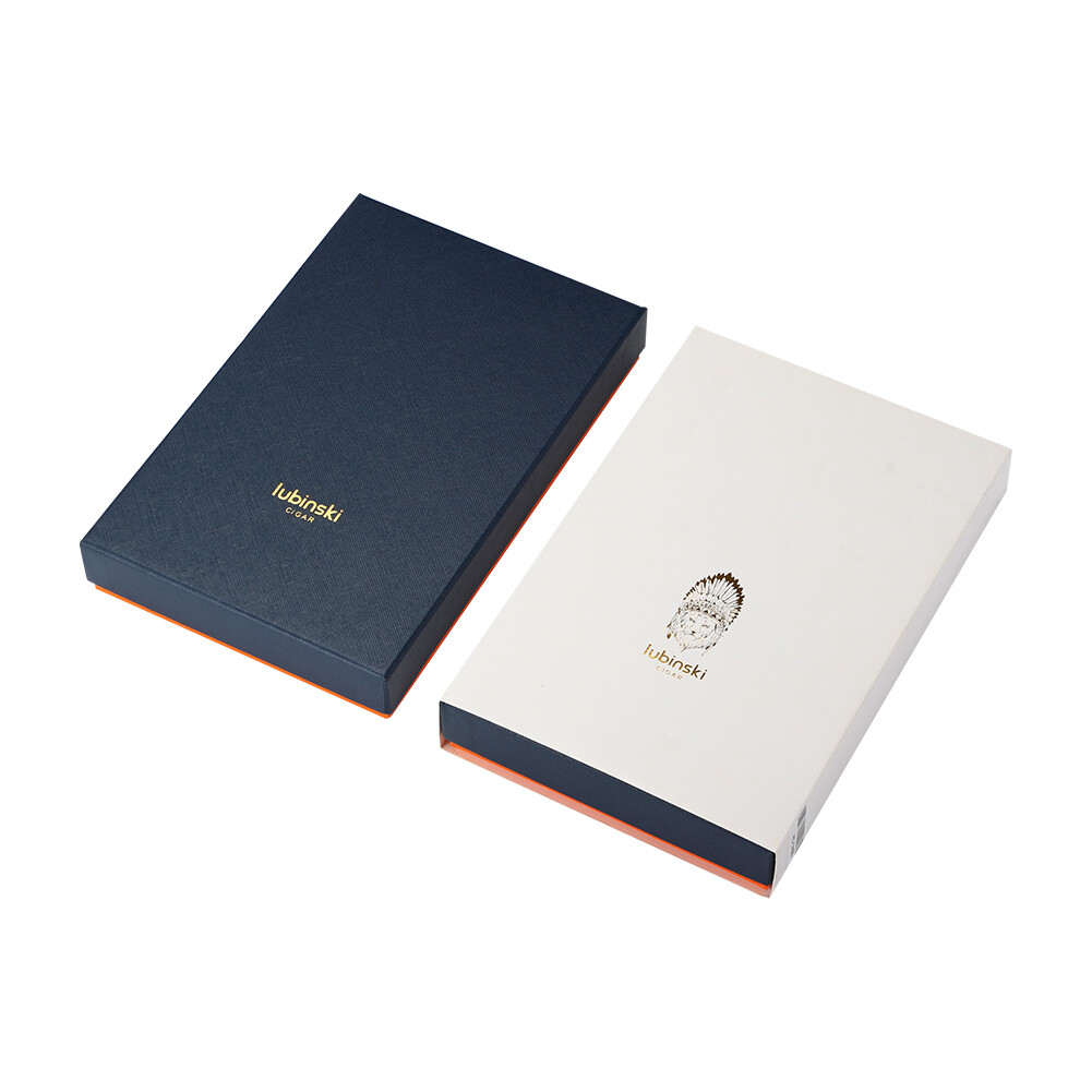 Lubinski Travel Cigar Humidor Case Portable Metal Cigar Holder Box 5 Count Green