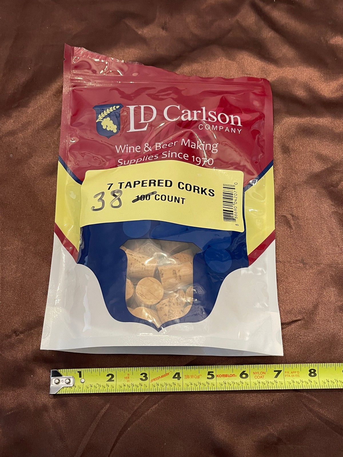 #7 Tapered Corks 38 count for Bottles