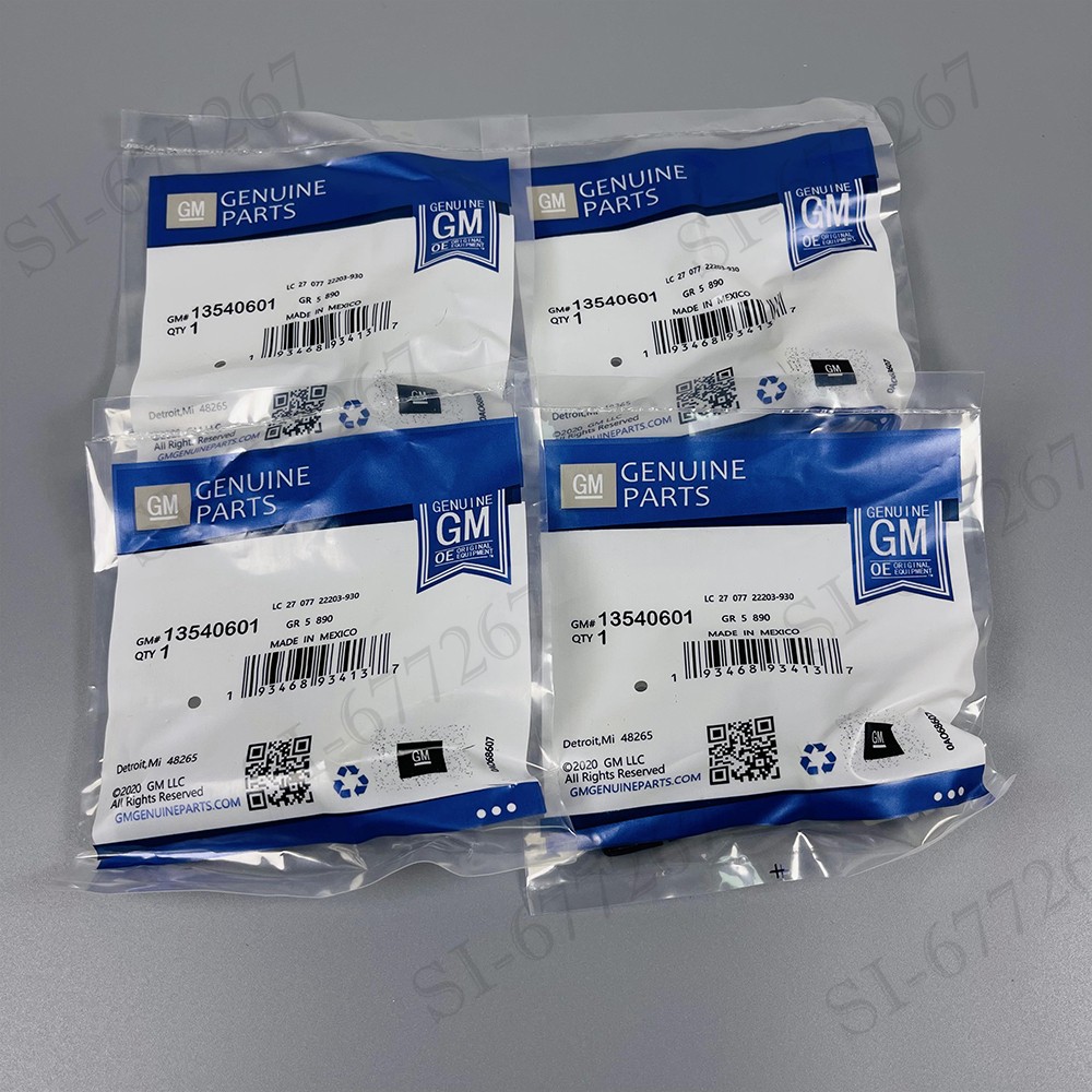 4 Pcs 13540601 Genuine OEM GM TPMS Tire Pressure Sensor for GMC Trucks & Vans