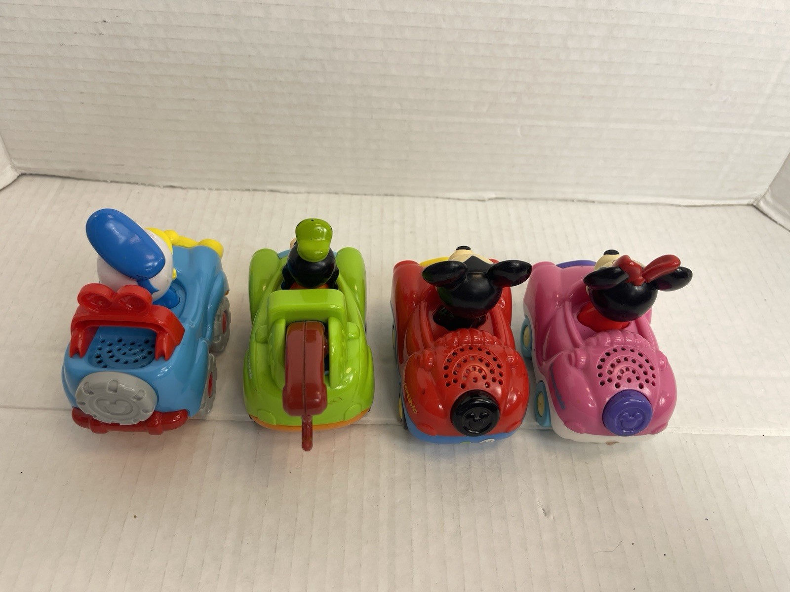 Vtech Go Go Smart Wheels Mickey Mouse Train, Convertible Lot Of 4 - Works