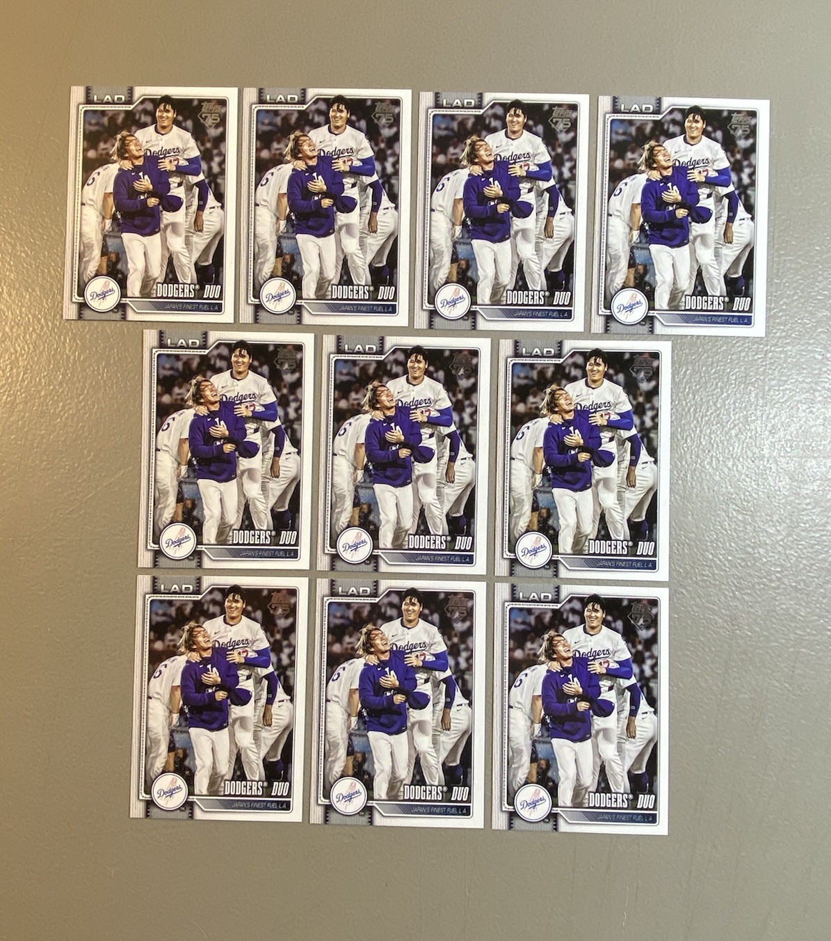 Shohei Ohtani 2026 Topps Series 1 Lot of (31) Cards - Foil Insert Base Dodgers