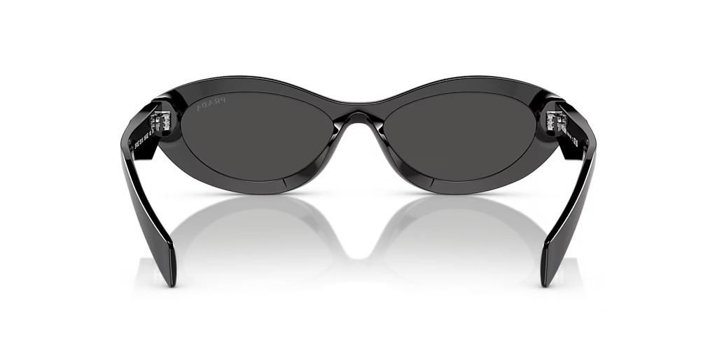 PRADA PR 26ZS 16K08Z Black Dark Grey Women's 55 mm Sunglasses