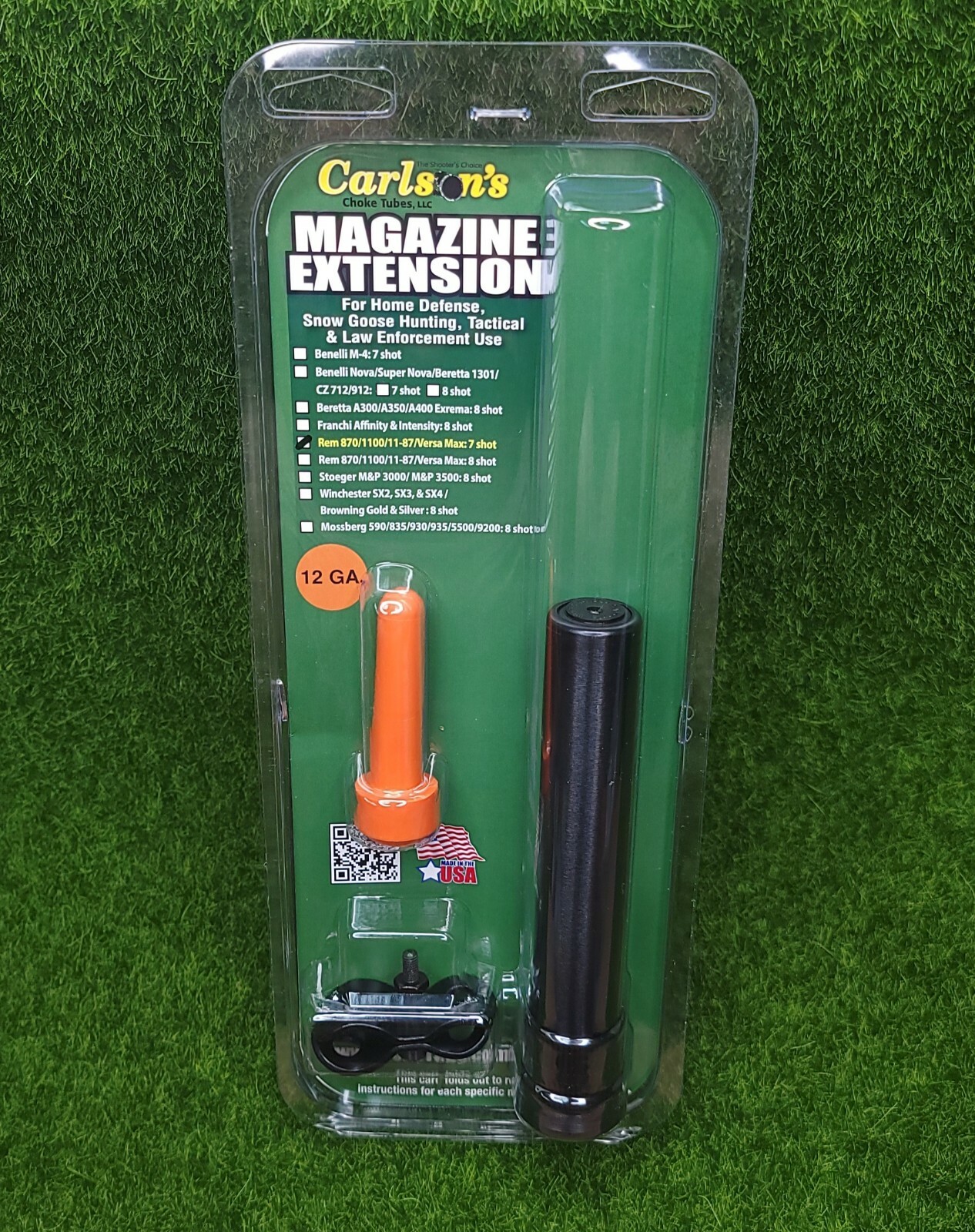 Carlson's Remington 870 1100 1187 12 Gauge 7 Shot Magazine Tube Extension #04506