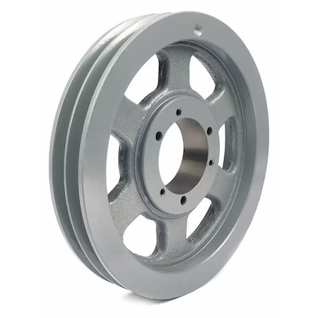 1/2 In To 2-1/2 In Quick Detachable Bushed Bore 2 Groove V-Belt Pulley 13.95 In