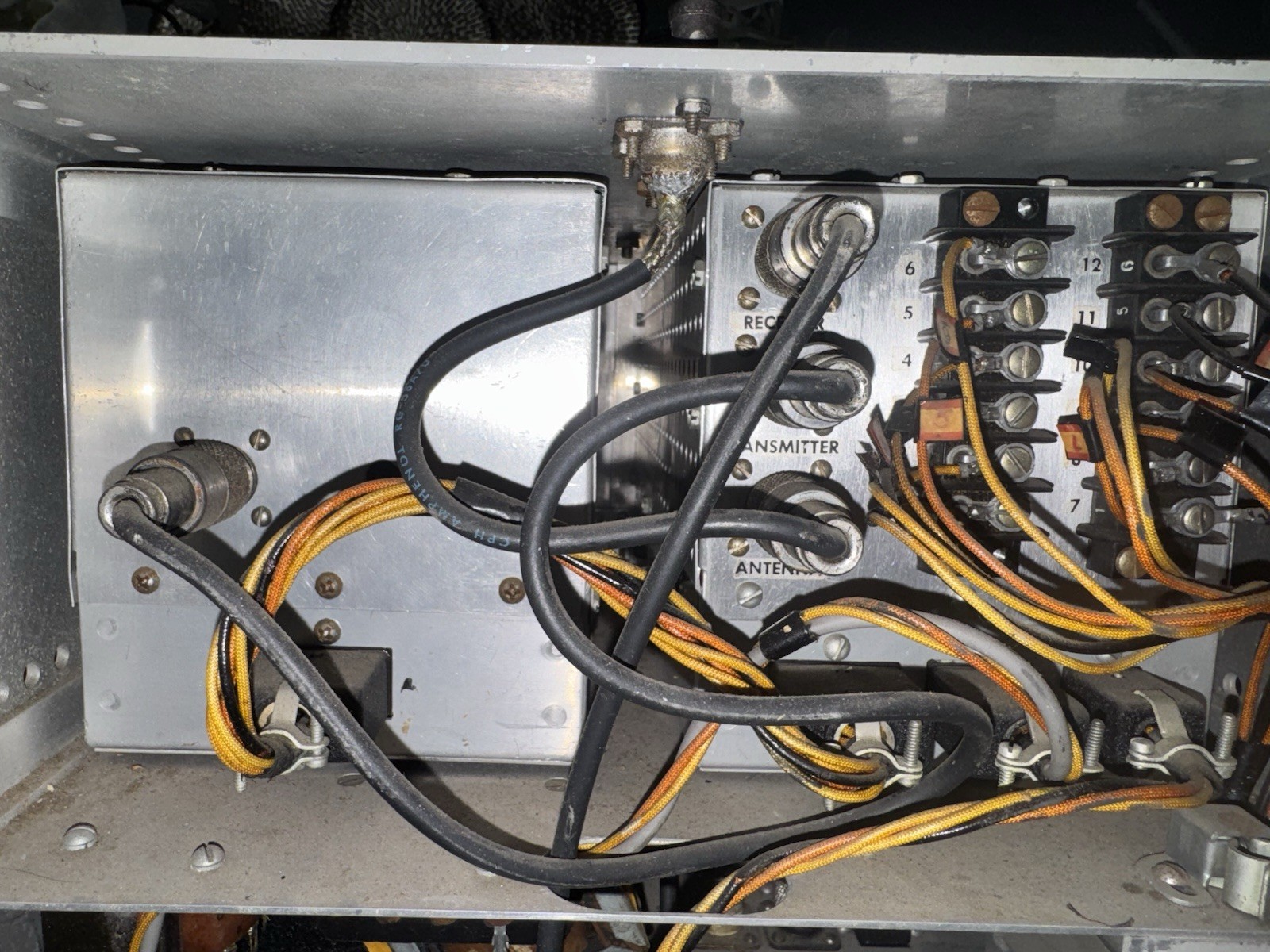 RCA BC-455 BRadio Receiver – U.S. Signal Corps – WWII – ( No tested )