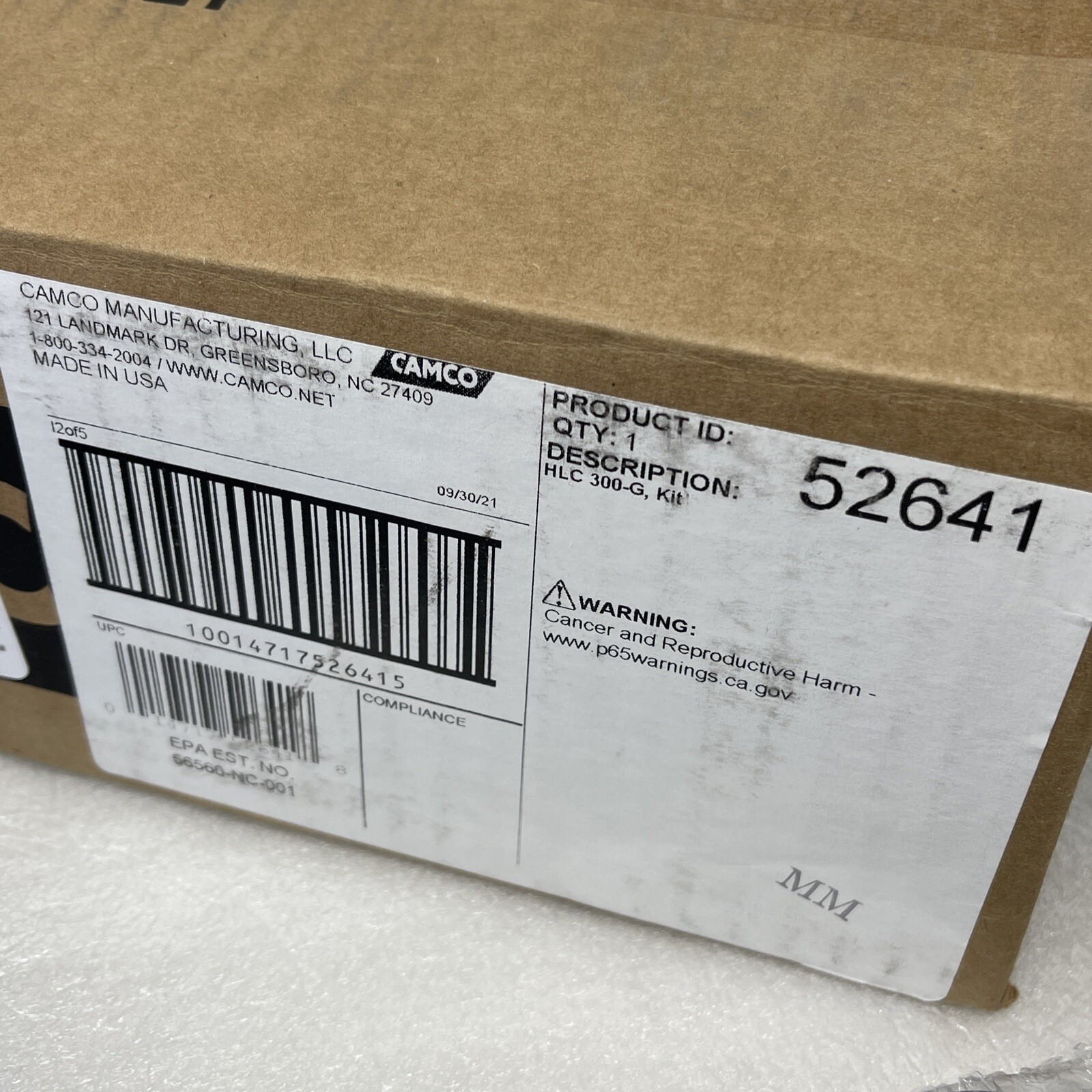 Camco Hydro Life 300-G, HLC 350 Water Filter Cartridge Processor, Ice Machine