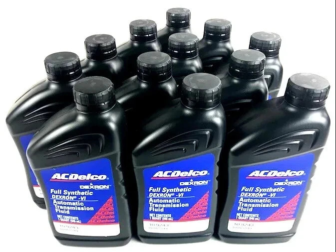 ACDelco Dexron VI Full Synthetic 10-9243 Automatic Transmission Fluid 12 Quarts