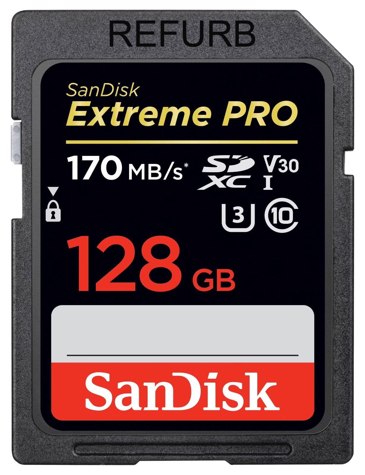 SanDisk - Extreme PRO 128GB SDXC UHS-I V30 Memory Card 170MB/s